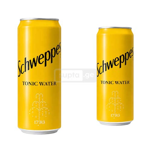 Shweppes Tonic Water 330ml Cans 1*12pcs